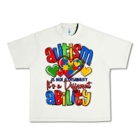 Pistachio autism is not a disability it's a different abilit Urban Heavy Tee - LillyAllenDesigns