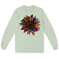 Matcha Cheetah Christmas Sunflower Long Sleeve Tee - Bettercallsaul
