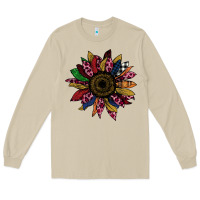 Mushroom Cheetah Christmas Sunflower Long Sleeve Tee - Bettercallsaul