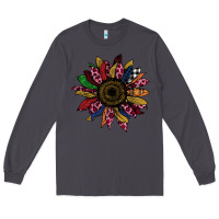 Smoke Cheetah Christmas Sunflower Long Sleeve Tee - Bettercallsaul