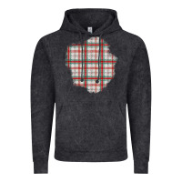 Vintage Black Christmas Tartan Patch Vintage Hoodie - BundleAndBundleShop