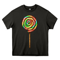 Asphalt rainbow lollipop Heavy Core Tee - AdoDesignShop