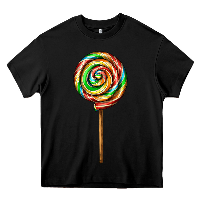 Rainbow Lollipop Heavy Core Tee by AdoDesignShop | Teevron
