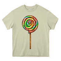 Mossy rainbow lollipop Heavy Core Tee - AdoDesignShop