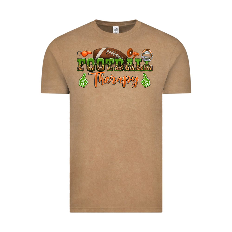 Football Therapy Vintage Tee by BundleAndBundleShop | Teevron