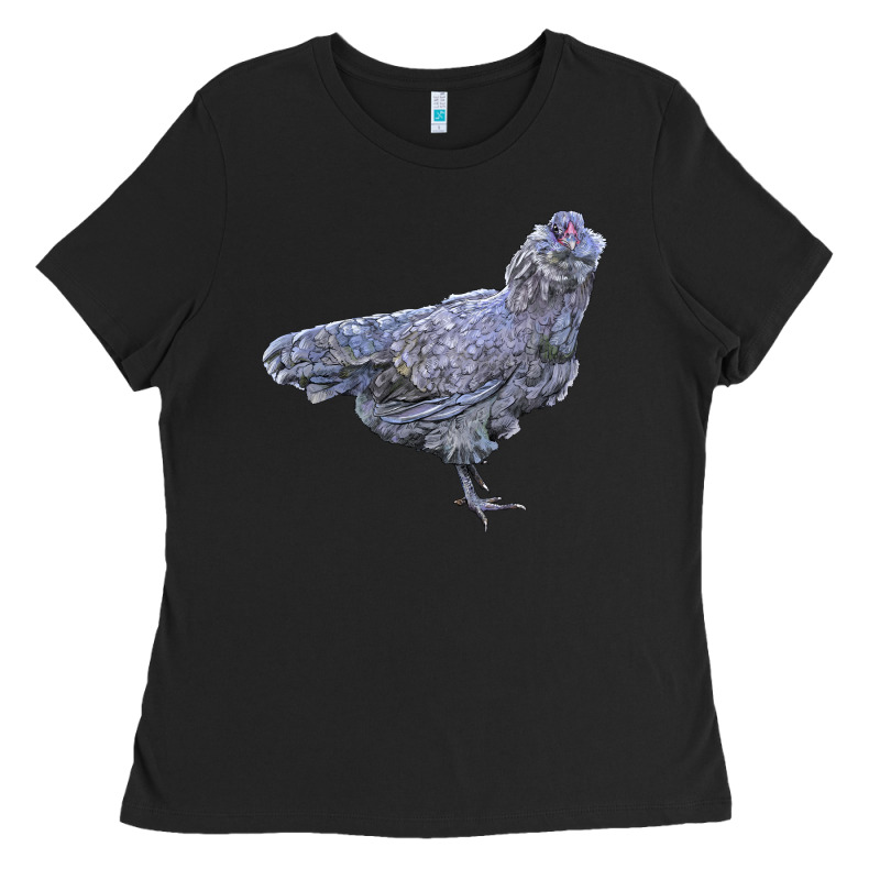 Ameraucana Chicken Ladies Tee by LillyAllenDesigns | Teevron