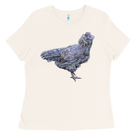 Bone Ameraucana Chicken Ladies Tee - LillyAllenDesigns