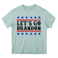 Arona Let's Go Brandon American Flag Heavy Core Tee - Jasminsmagicworld