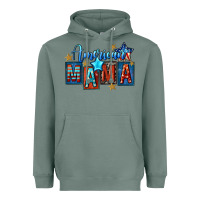 Sage American mama Mother's Day Heavyweight Hoodie - FaDigitalArtStudio