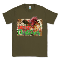 Army Green merry christmas Classic Tee - JahusDesignShop