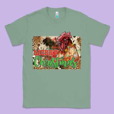Merry Christmas Classic Tee Designed By Jahusdesignshop