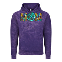 Cloud Purple Western Mom With Turquoise Gemstone Vintage Hoodie - BundleAndBundleShop