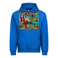 Cobalt Just A Girl Who Loves Christmas Urban Hoodie - CowhideDigitalArt