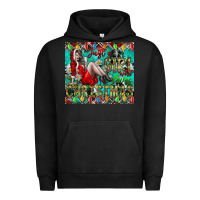 Pigment Black Just A Girl Who Loves Christmas Urban Hoodie - CowhideDigitalArt