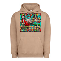 Pigment Burro Just A Girl Who Loves Christmas Urban Hoodie - CowhideDigitalArt