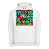 Pigment Lunar Rock Just A Girl Who Loves Christmas Urban Hoodie - CowhideDigitalArt