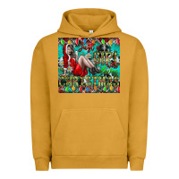 Pigment Peanut Butter Just A Girl Who Loves Christmas Urban Hoodie - CowhideDigitalArt
