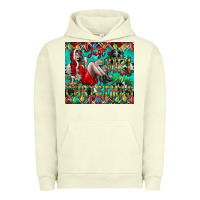 Pigment Pistachio Just A Girl Who Loves Christmas Urban Hoodie - CowhideDigitalArt
