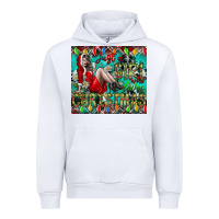 White Just A Girl Who Loves Christmas Urban Hoodie - CowhideDigitalArt