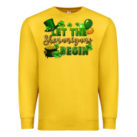 Lemon Let the shenanigans begin St. Patricks Day Premium Sweatshirt - FaDigitalArtStudio
