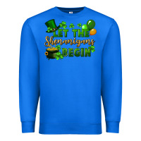 True Royal Let the shenanigans begin St. Patricks Day Premium Sweatshirt - FaDigitalArtStudio