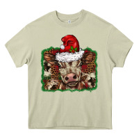Mossy Christmas background baby calf Heavy Core Tee - BarkalooDesign