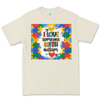 Bone ı love someone with autism Premium Tee - MaliasSmallBusiness