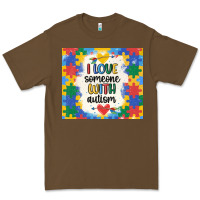 Cacao ı love someone with autism Premium Tee - MaliasSmallBusiness
