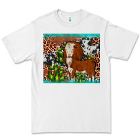 White hereford cactus tumbler Premium Tee - JahusDesignShop