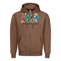 Chestnut certified nursing assistant Zipper Hoodie - CowGirlArtShop