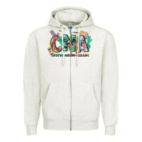 Certified Nursing Assistant Zipper Hoodie | Teevron