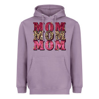 Lavender Mom mom mom Mother's Day Heavyweight Hoodie - FaDigitalArtStudio