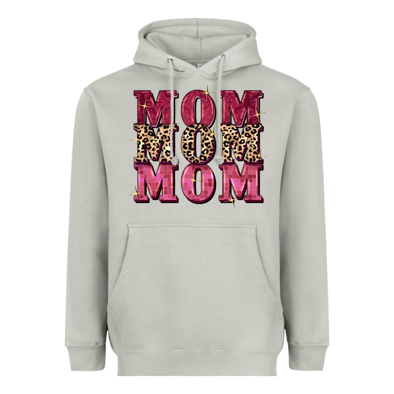 Mom Mom Mom Mother's Day Heavyweight Hoodie by FaDigitalArtStudio | Teevron