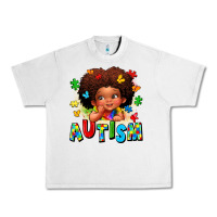 Lunar Rock autism afro girl Urban Heavy Tee - LillyAllenDesigns