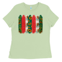 Matcha mexican flag brushstroke Ladies Tee - Jasminsmagicworld