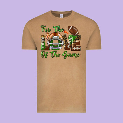 For The Love Of The Game Vintage Tee Designed By Bundleandbundleshop