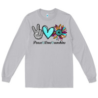 Moon Dust Peace Love Sunshine Long Sleeve Tee - Bettercallsaul