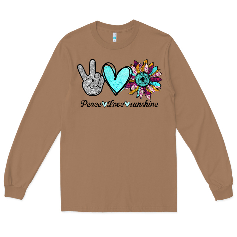 Peace Love Sunshine Long Sleeve Tee by Bettercallsaul | Teevron