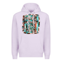 Lilac more howdy less hate Premium Hoodie - JahusDesignShop