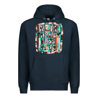 Navy more howdy less hate Premium Hoodie - JahusDesignShop