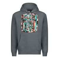 Rock more howdy less hate Premium Hoodie - JahusDesignShop