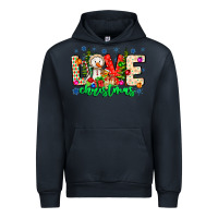 Navy love Christmas Urban Hoodie - CowhideDigitalArt
