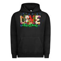 Pigment Black love Christmas Urban Hoodie - CowhideDigitalArt
