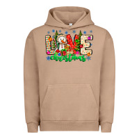 Pigment Burro love Christmas Urban Hoodie - CowhideDigitalArt