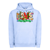 Pigment Grape Ice love Christmas Urban Hoodie - CowhideDigitalArt