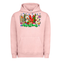 Pigment Salmon love Christmas Urban Hoodie - CowhideDigitalArt