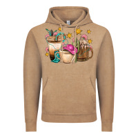 Vintage Coffee Western Cowgirl Coffee Cup Bbs Vintage Hoodie - BundleAndBundleShop