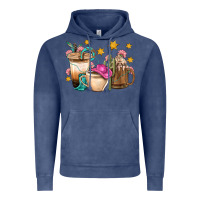 Vintage Denim Western Cowgirl Coffee Cup Bbs Vintage Hoodie - BundleAndBundleShop