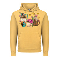 Western Cowgirl Coffee Cup Bbs Vintage Hoodie | Teevron