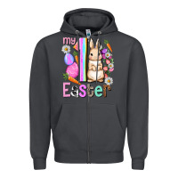 Smoke My first Easter Girl Easter Day Zipper Hoodie - HowdyJamesFarm